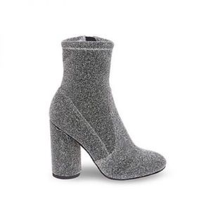 Steve Madden Garrick Pewter Booties